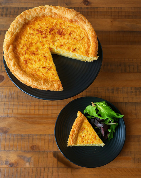 Roman Gold & Leek Tart